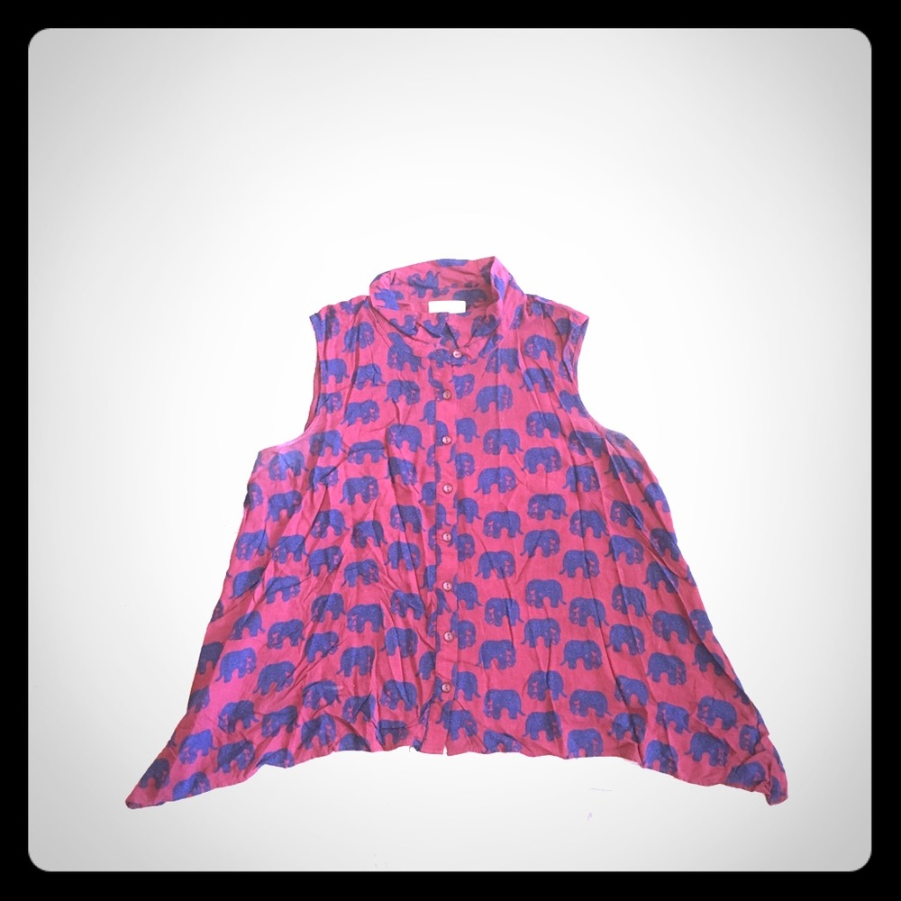 ModCloth elephants tank top